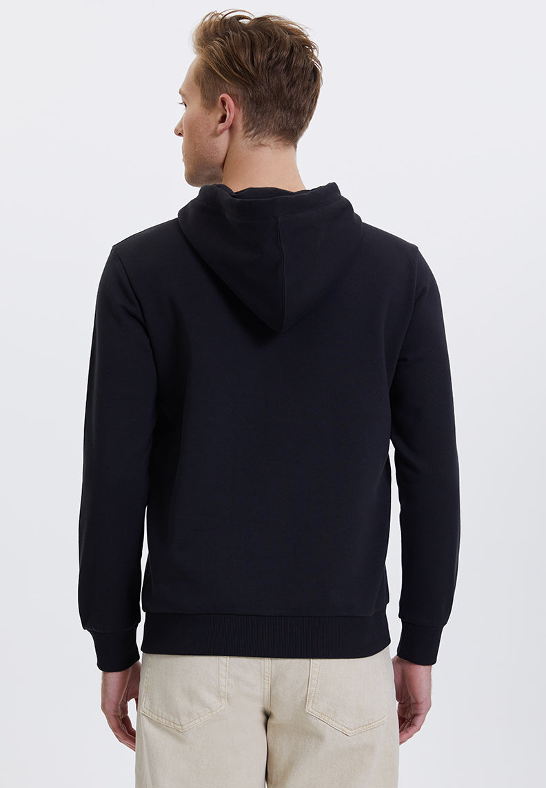 CORE HOODIE w/POCKET in Black - Sweatshirt - Westmark London EU(TR) Store Organik Pamuklu Sürdürülebilir Moda