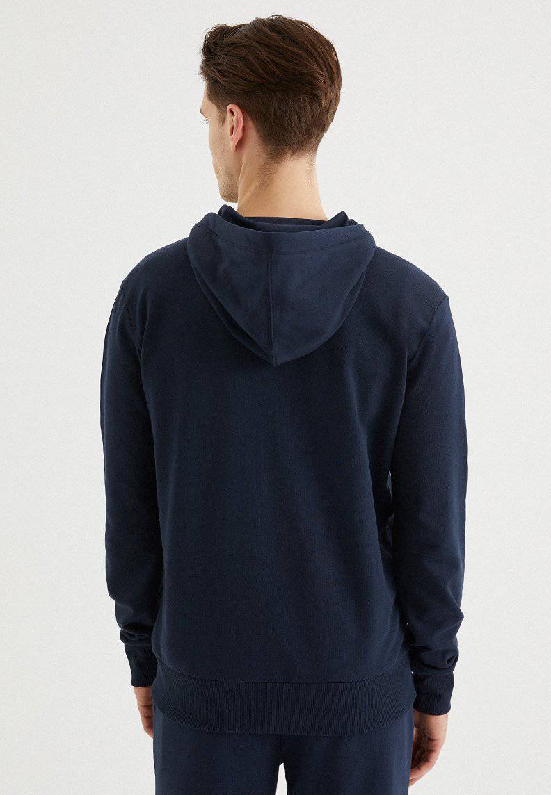 CORE ZIP HOODIE in Total Eclipse - Sweatshirt - Westmark London EU(TR) Store Organik Pamuklu Sürdürülebilir Moda