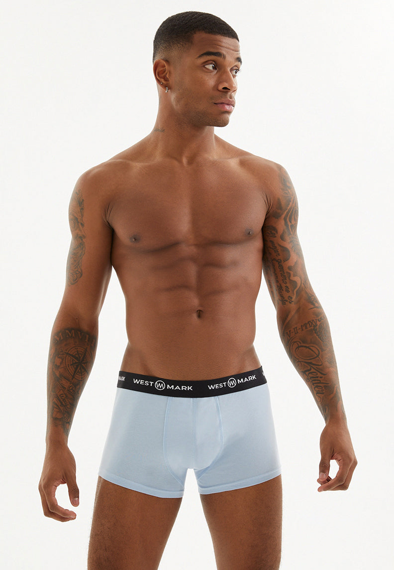 3'lü Mavi Yeşil Desenli Erkek Boxer Seti OSCAR WINTER ICONS - Underwear - Westmark London EU(TR) Store Organik Pamuklu Sürdürülebilir Moda