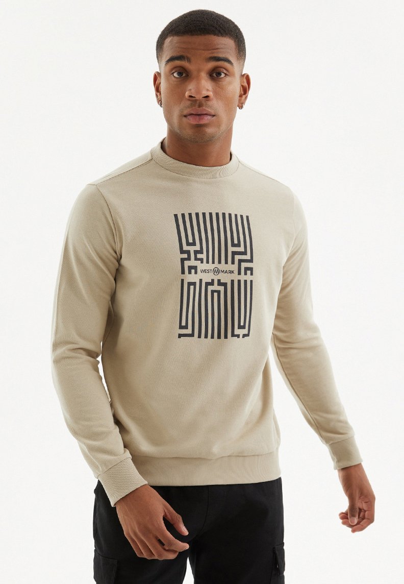 LABYRINTH SWEAT - Sweatshirt - Westmark London EU(TR) Store Organik Pamuklu Sürdürülebilir Moda