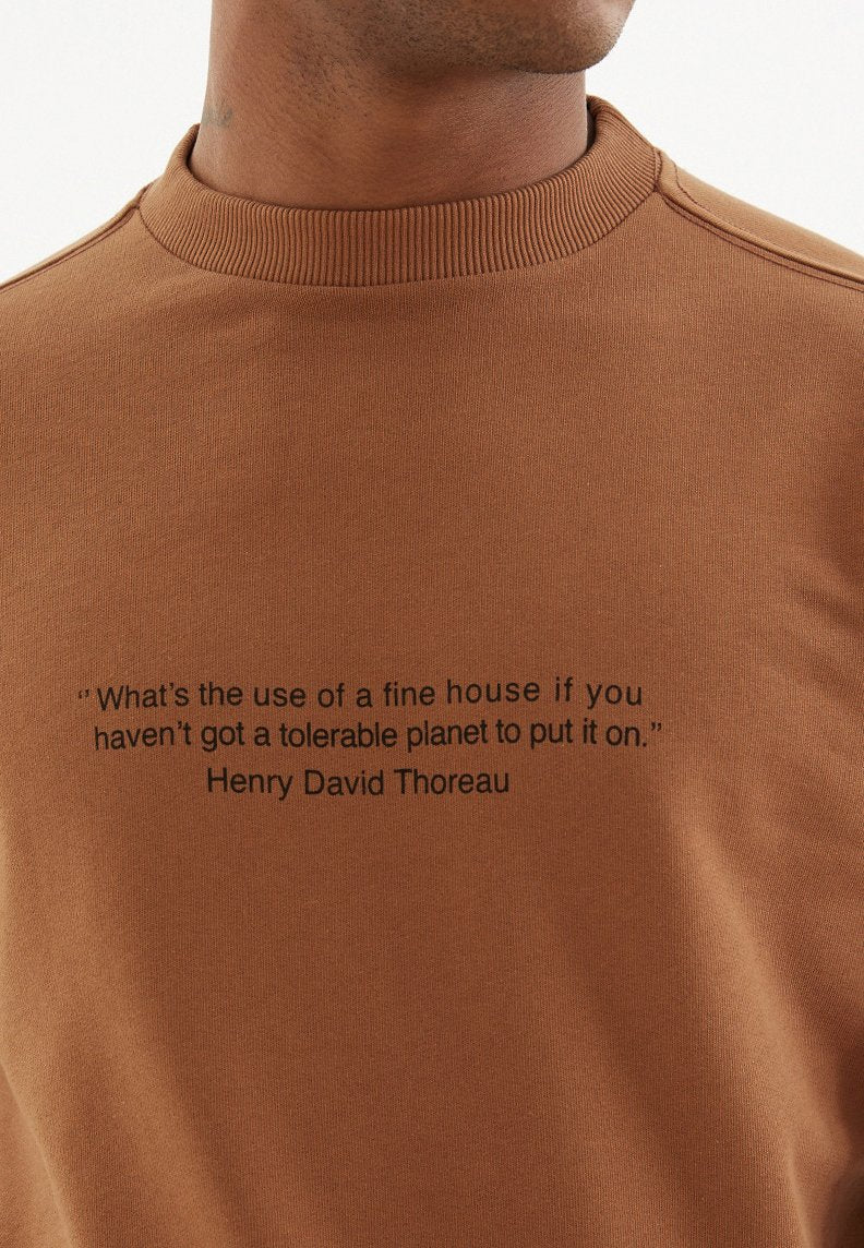 THOREAU SWEAT - Sweatshirt - Westmark London EU(TR) Store Organik Pamuklu Sürdürülebilir Moda