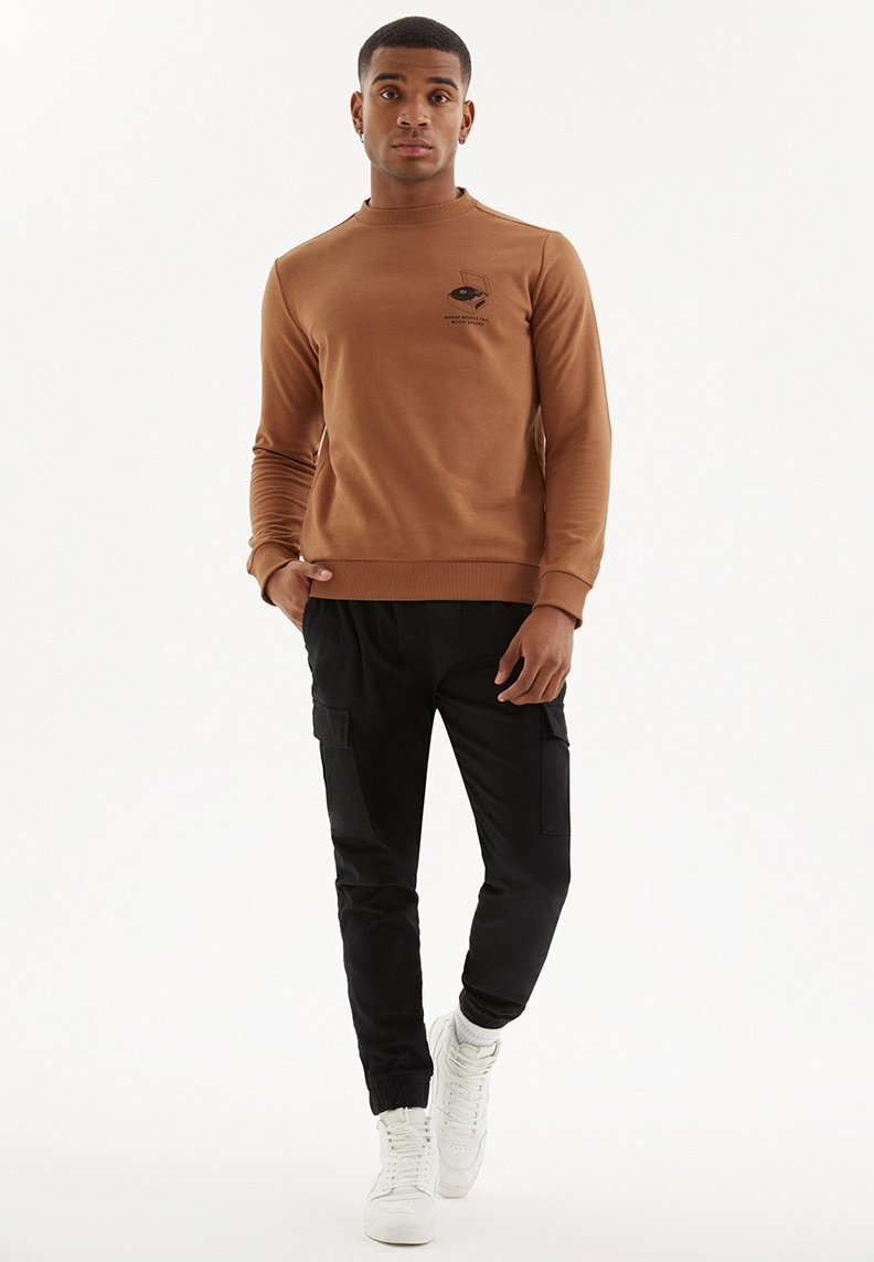 RECORD SWEAT - Sweatshirt - Westmark London EU(TR) Store Organik Pamuklu Sürdürülebilir Moda