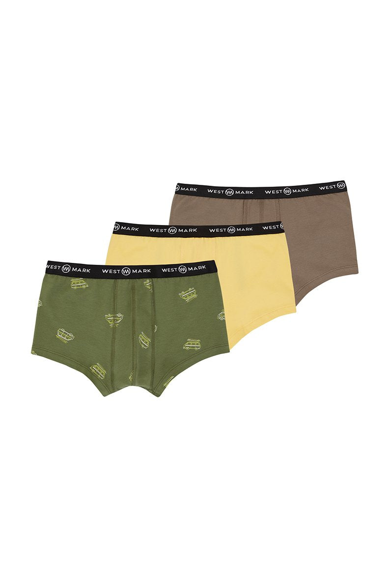 VACATION TRUNK 3-PACK - Underwear - Westmark London EU(TR) Store Organik Pamuklu Sürdürülebilir Moda