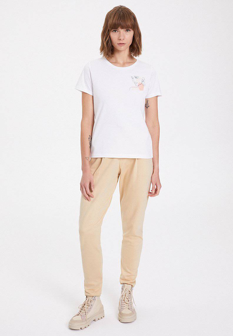 WATERCOLOUR GIRL TEE - T-Shirt - Westmark London EU(TR) Store Organik Pamuklu Sürdürülebilir Moda