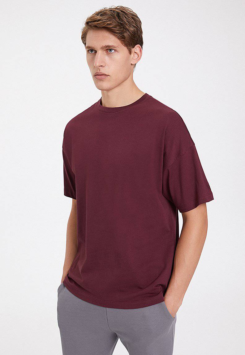 ESSENTIALS OVERSIZED TEE in Port Royale - T-Shirt - Westmark London EU(TR) Store Organik Pamuklu Sürdürülebilir Moda