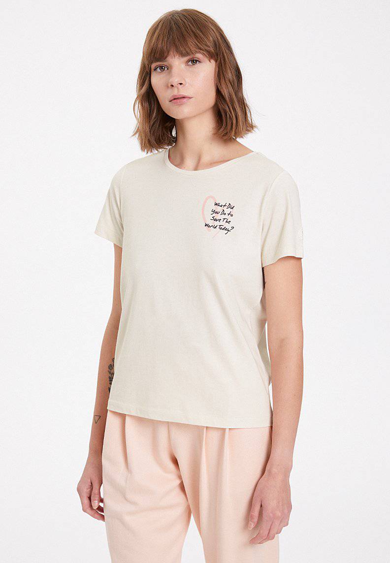 SAVE THE WORLD TEE - T-Shirt - Westmark London EU(TR) Store Organik Pamuklu Sürdürülebilir Moda