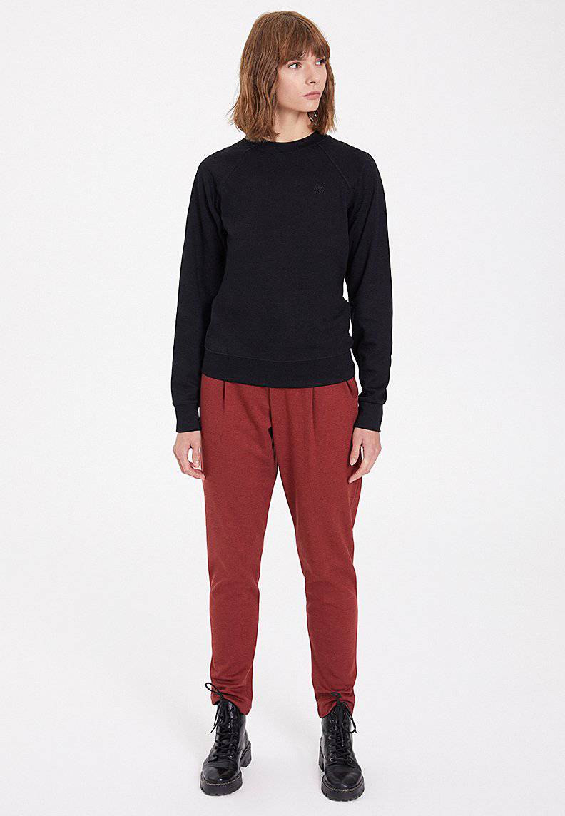 ESSENTIALS REGLAN SLEEVE SWEAT in Black - Sweatshirt - Westmark London EU(TR) Store Organik Pamuklu Sürdürülebilir Moda