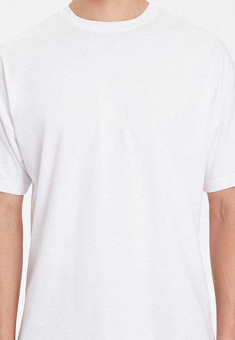 ESSENTIALS OVERSIZED TEE in White - T-Shirt - Westmark London EU(TR) Store Organik Pamuklu Sürdürülebilir Moda