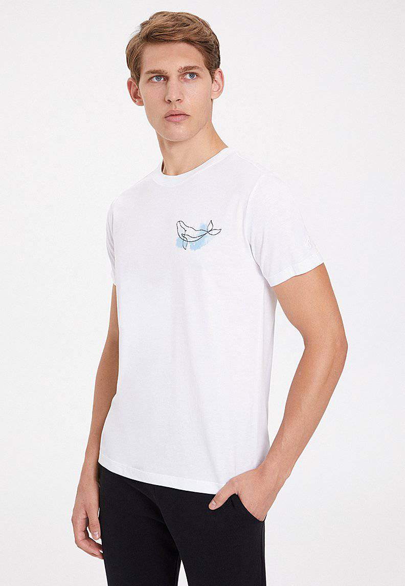 WHALE TEE - T-Shirt - Westmark London EU(TR) Store Organik Pamuklu Sürdürülebilir Moda