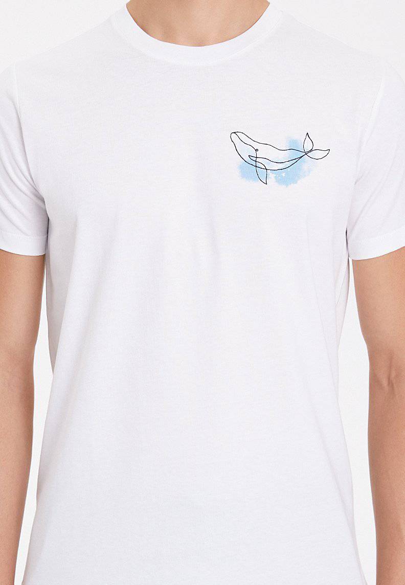WHALE TEE - T-Shirt - Westmark London EU(TR) Store Organik Pamuklu Sürdürülebilir Moda