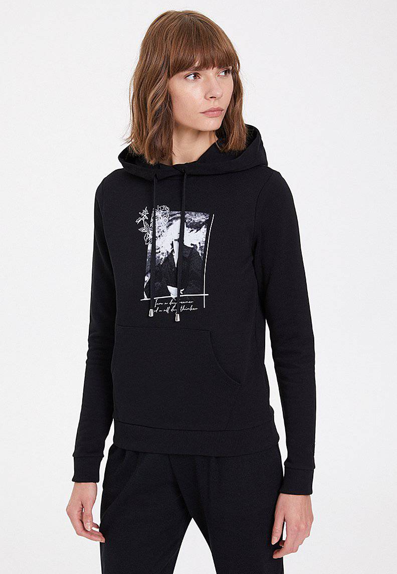 FLORAL HOODIE - Sweatshirt - Westmark London EU(TR) Store Organik Pamuklu Sürdürülebilir Moda