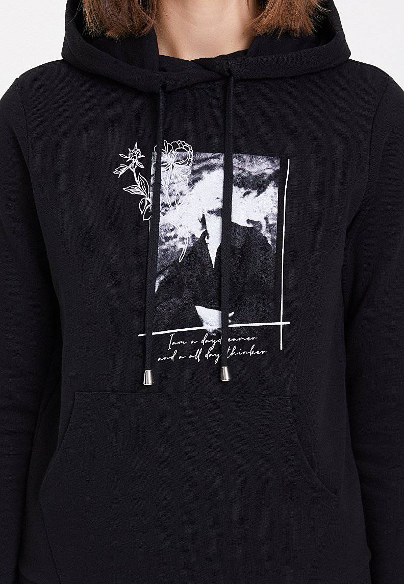 FLORAL HOODIE - Sweatshirt - Westmark London EU(TR) Store Organik Pamuklu Sürdürülebilir Moda