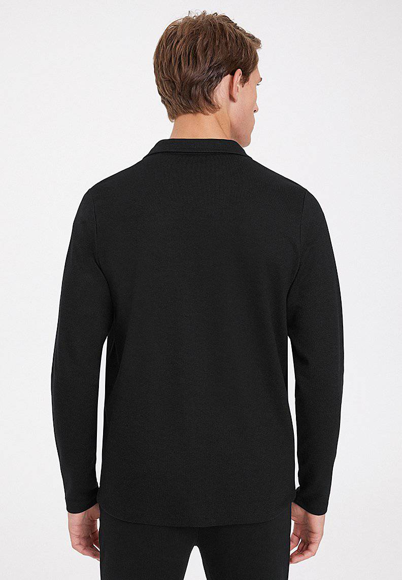 ESSENTIALS OVERSHIRT in Black - Overshirt - Westmark London EU(TR) Store Organik Pamuklu Sürdürülebilir Moda
