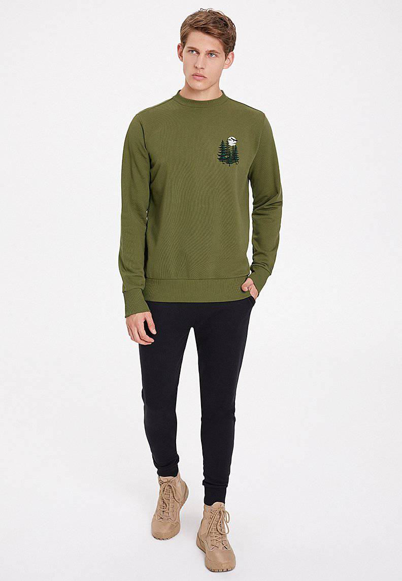 PINE SWEAT - Sweatshirt - Westmark London EU(TR) Store Organik Pamuklu Sürdürülebilir Moda