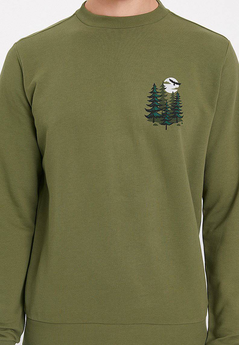 PINE SWEAT - Sweatshirt - Westmark London EU(TR) Store Organik Pamuklu Sürdürülebilir Moda