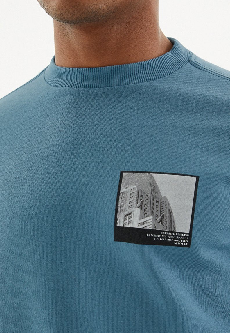 CHRYSLER BUILDING SWEAT - Sweatshirt - Westmark London EU(TR) Store Organik Pamuklu Sürdürülebilir Moda