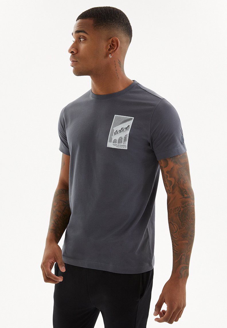 ART - DECO TEE - T-Shirt - Westmark London EU(TR) Store Organik Pamuklu Sürdürülebilir Moda
