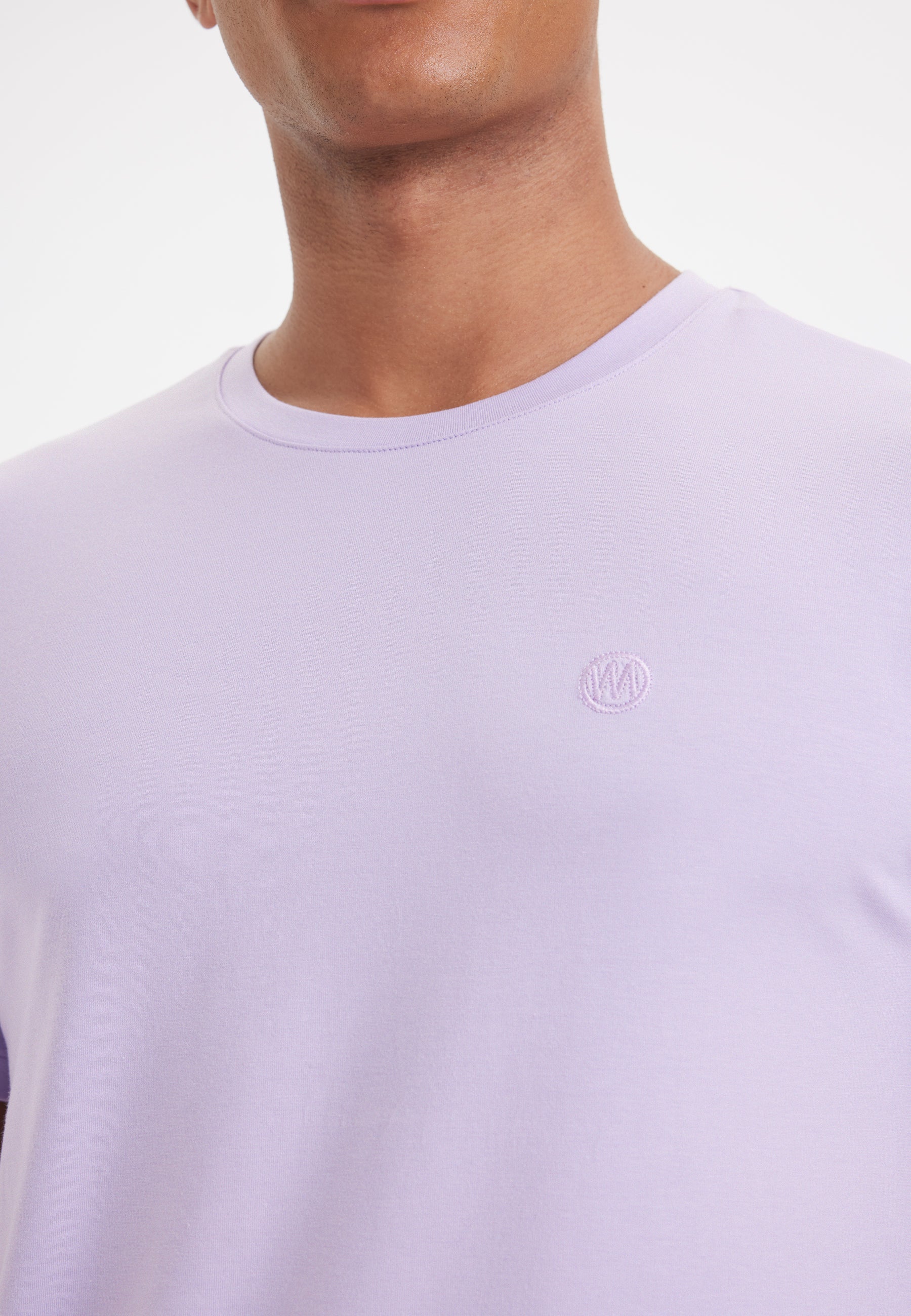 Lila Bisiklet Yaka Regular Fit Modal Pamuk Karışımlı Basic Erkek T-Shirt PARKER - T-Shirt - Westmark London EU(TR) Store Organik Pamuklu Sürdürülebilir Moda