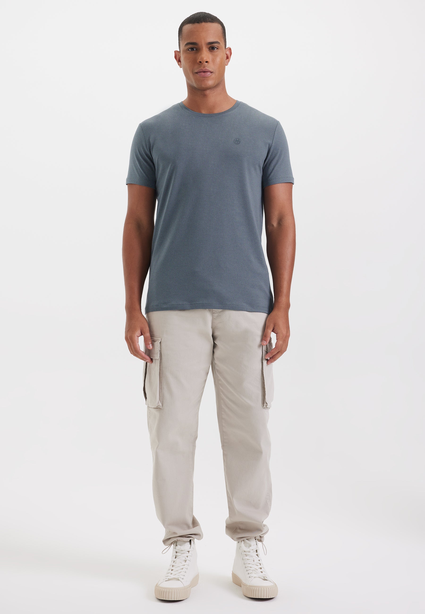 Mavi Bisiklet Yaka Regular Fit Modal Pamuk Karışımlı Basic Erkek T-Shirt PARKER - T-Shirt - Westmark London EU(TR) Store Organik Pamuklu Sürdürülebilir Moda
