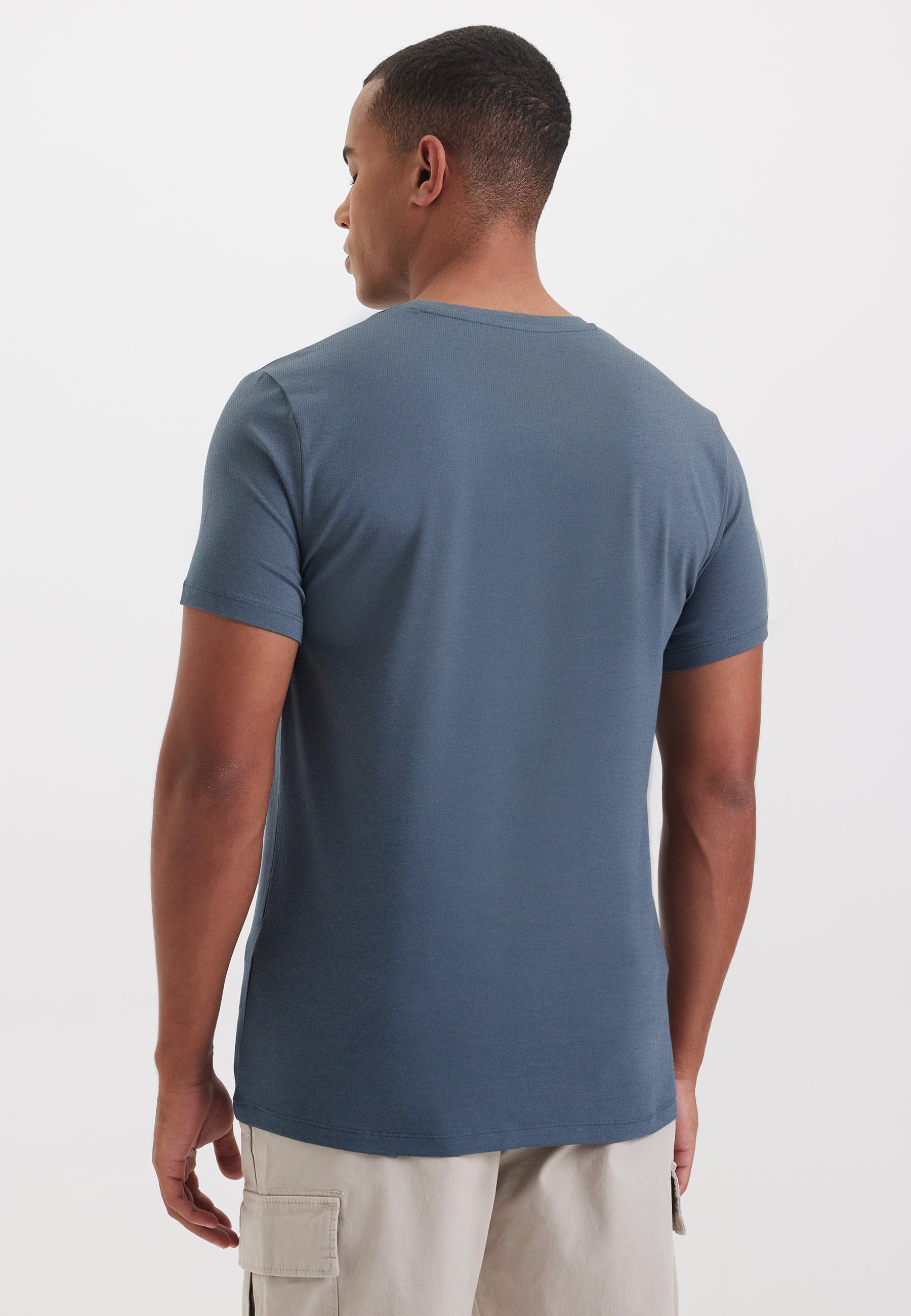 Mavi Bisiklet Yaka Regular Fit Modal Pamuk Karışımlı Basic Erkek T-Shirt PARKER - T-Shirt - Westmark London EU(TR) Store Organik Pamuklu Sürdürülebilir Moda
