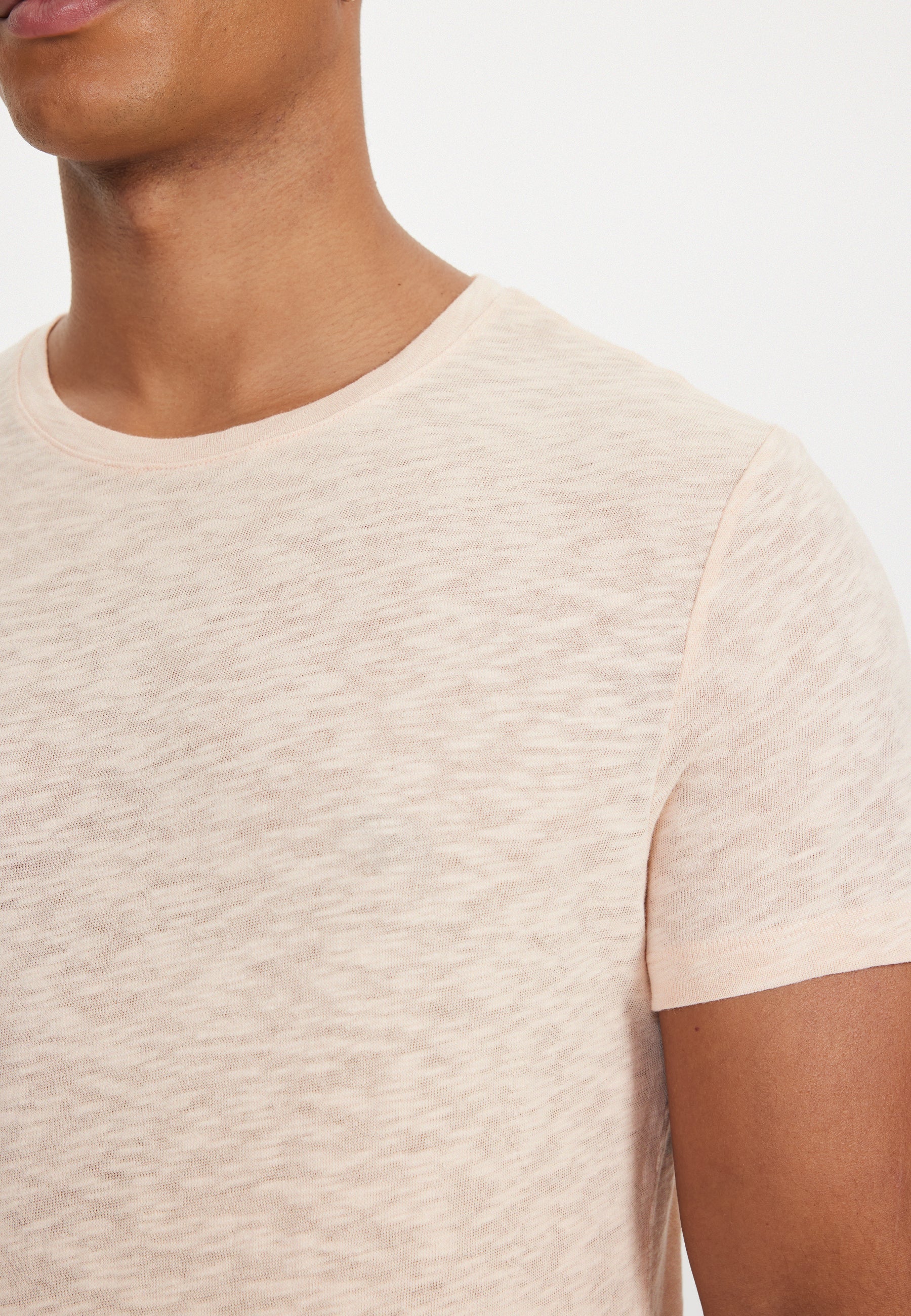 Somon Bisiklet Yaka Regular Fit Pamuk Flamlı Süprem Basic Erkek T-Shirt LEO - T-Shirt - Westmark London EU(TR) Store Organik Pamuklu Sürdürülebilir Moda