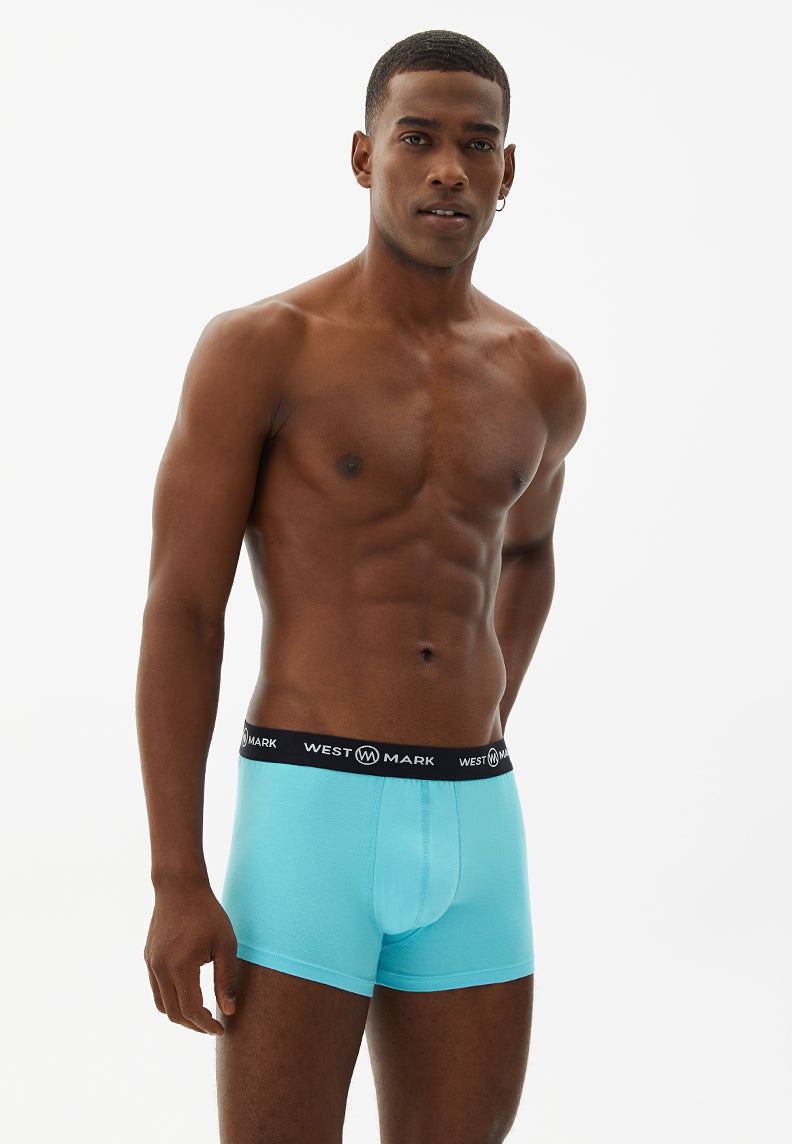 OSCAR TRUNK 3-PACK in Black, Navy, Blue - Underwear - Westmark London EU(TR) Store Organik Pamuklu Sürdürülebilir Moda