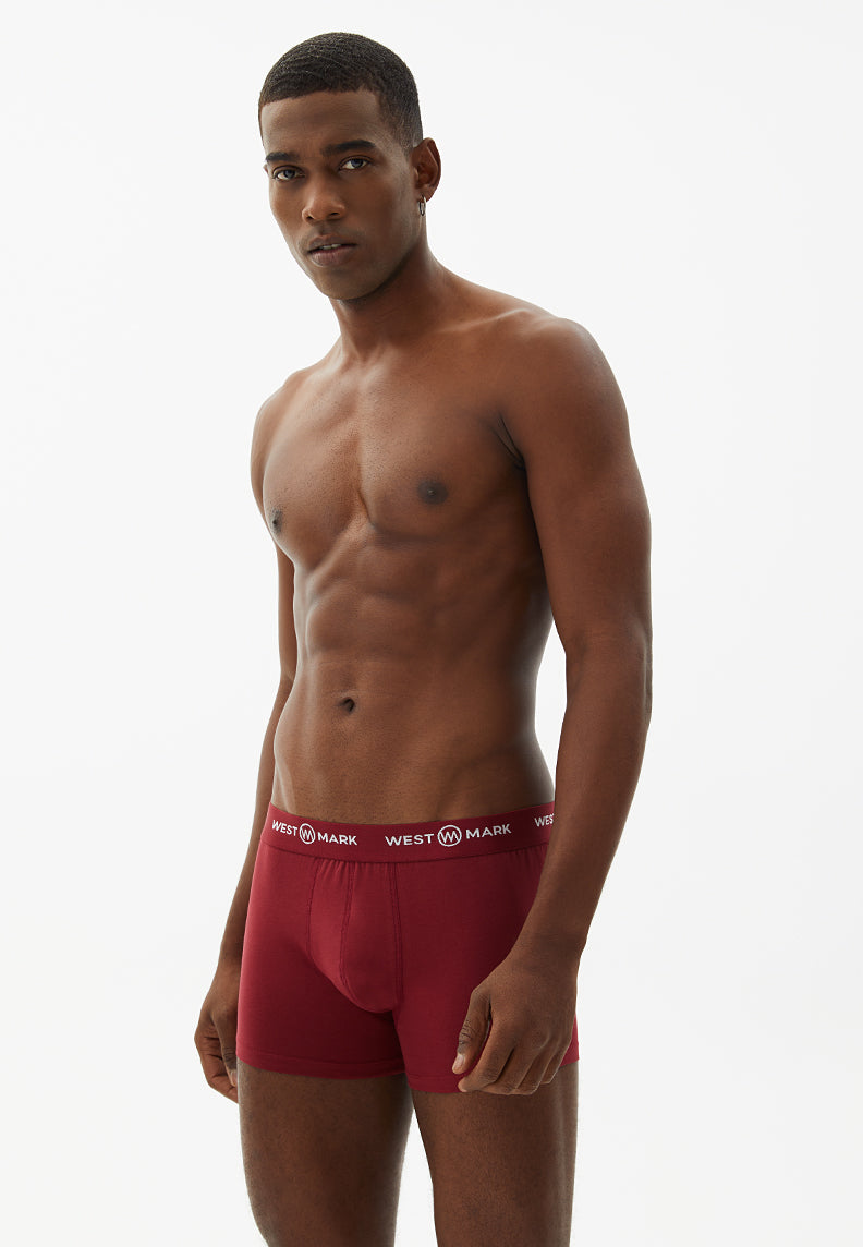 OSCAR TRUNK 3-PACK in Black, Red, White - Underwear - Westmark London EU(TR) Store Organik Pamuklu Sürdürülebilir Moda