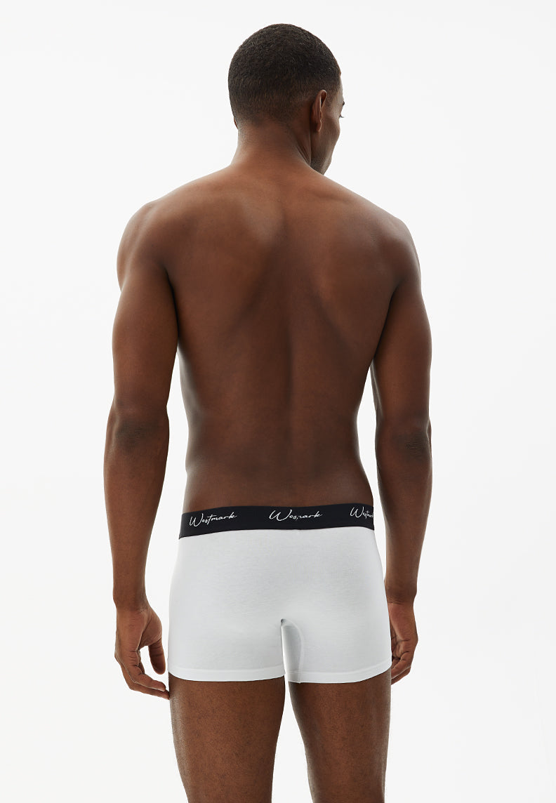 LUCAS TRUNK 3-PACK in White - Underwear - Westmark London EU(TR) Store Organik Pamuklu Sürdürülebilir Moda