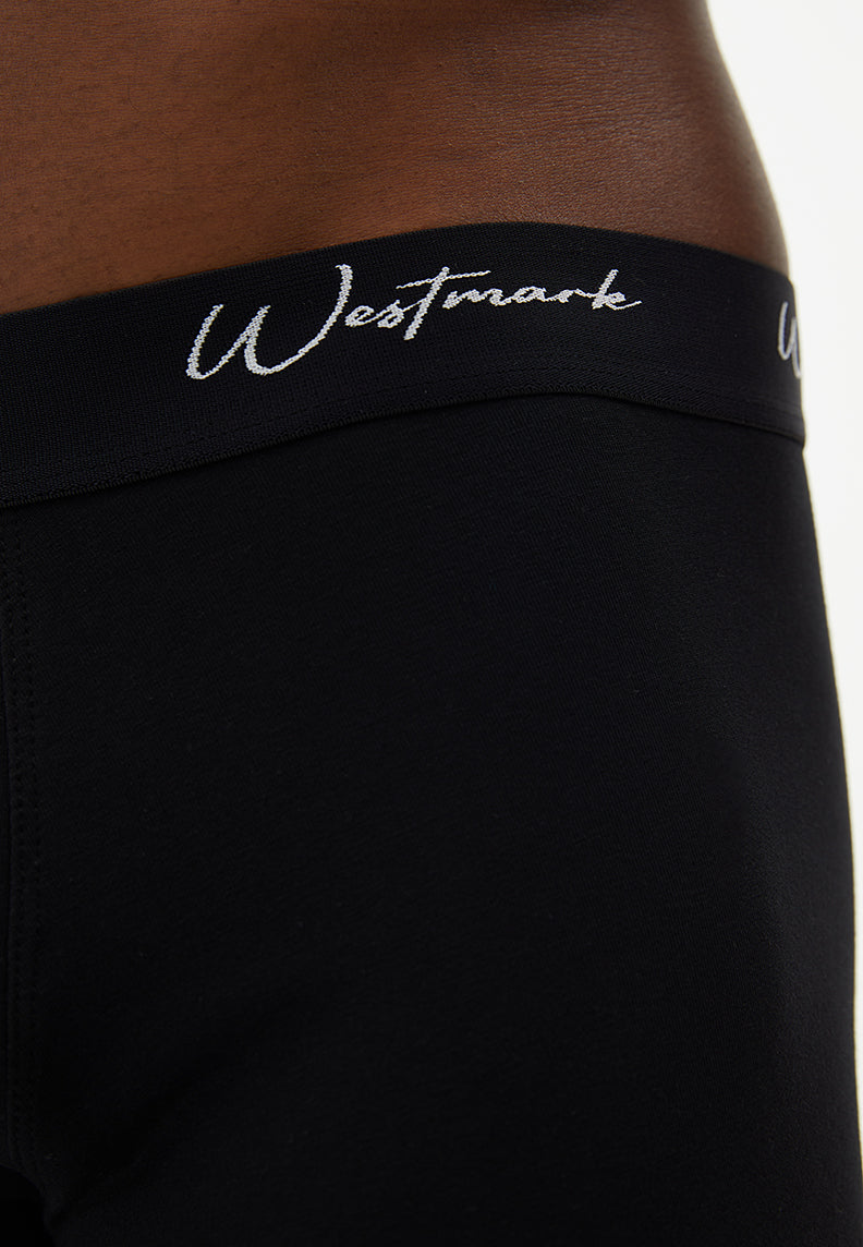 LUCAS TRUNK 3-PACK in Black, White, Grey Melange - Underwear - Westmark London EU(TR) Store Organik Pamuklu Sürdürülebilir Moda
