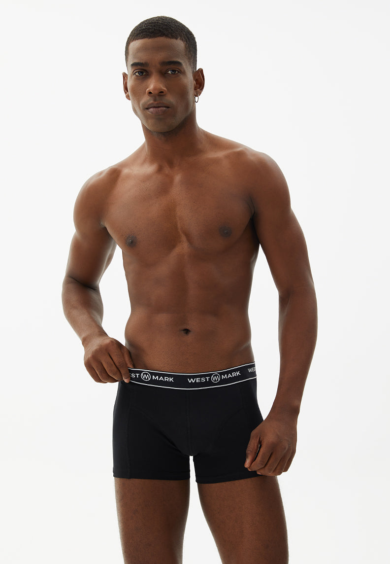 ATLAS TRUNK 3-PACK in Black, Navy, Blue - Underwear - Westmark London EU(TR) Store Organik Pamuklu Sürdürülebilir Moda