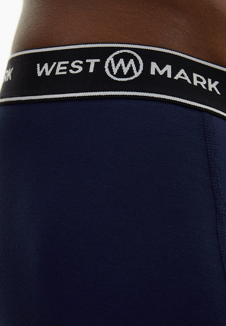 ATLAS TRUNK 3-PACK in Black, Navy, Blue - Underwear - Westmark London EU(TR) Store Organik Pamuklu Sürdürülebilir Moda