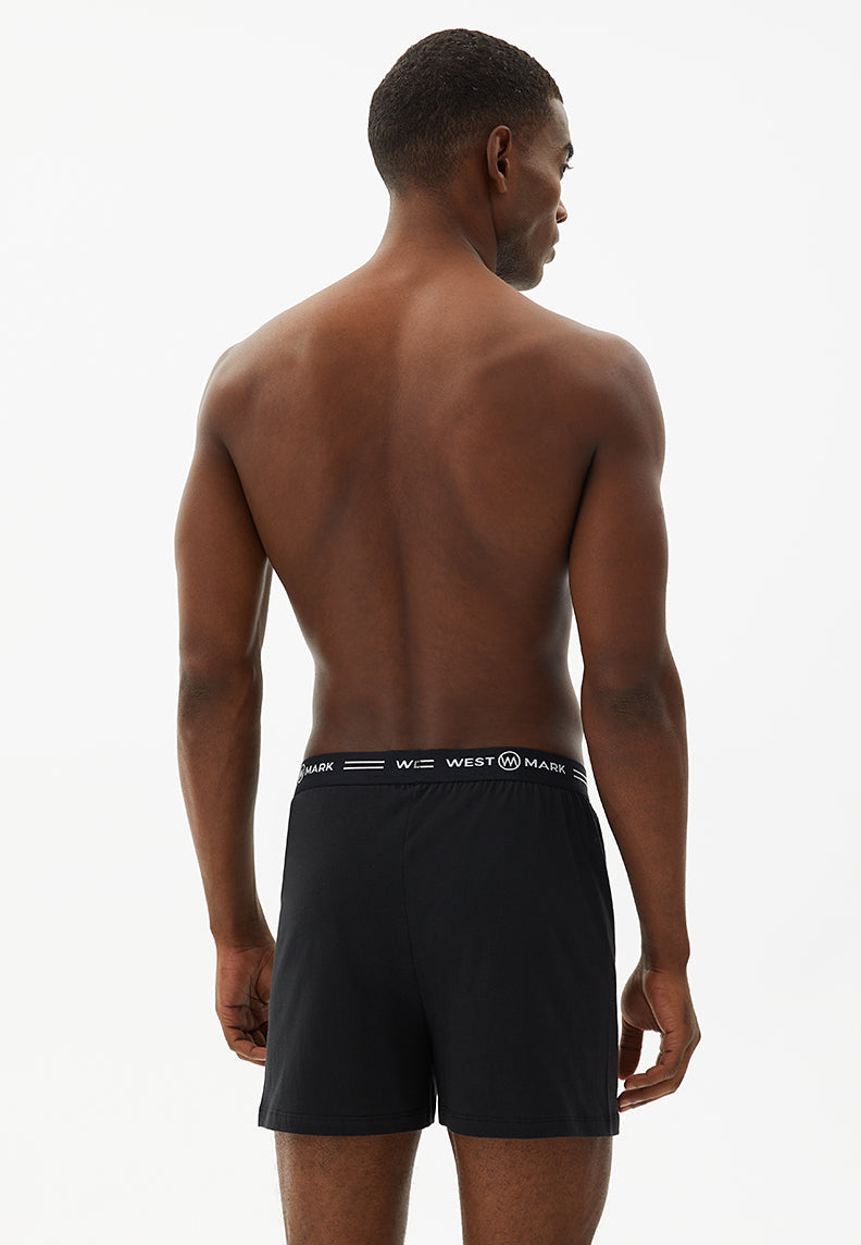 TEDDY BOXER 2-PACK in Black - Underwear - Westmark London EU(TR) Store Organik Pamuklu Sürdürülebilir Moda