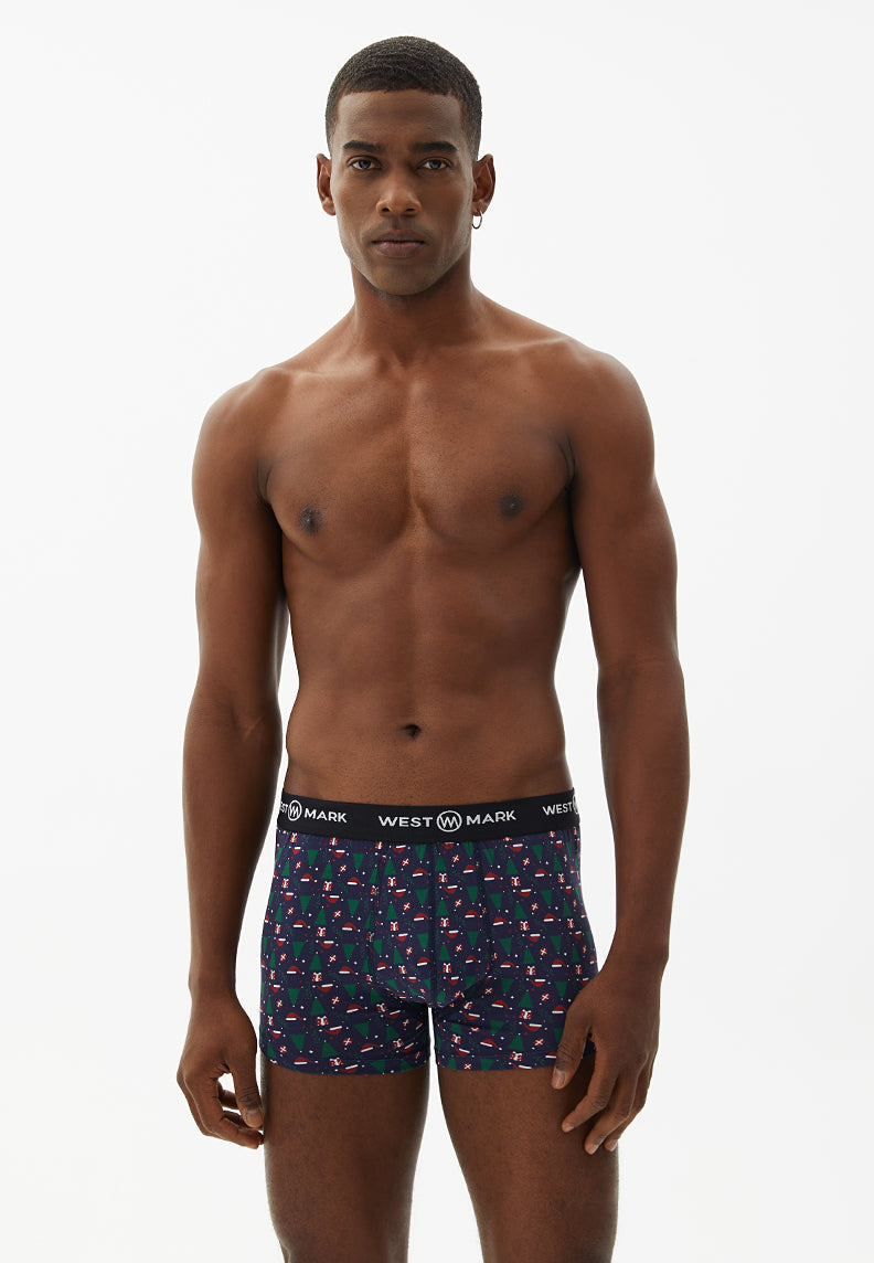 OSCAR TRUNK 3-PACK X-MAS SANTA - Underwear - Westmark London EU(TR) Store Organik Pamuklu Sürdürülebilir Moda