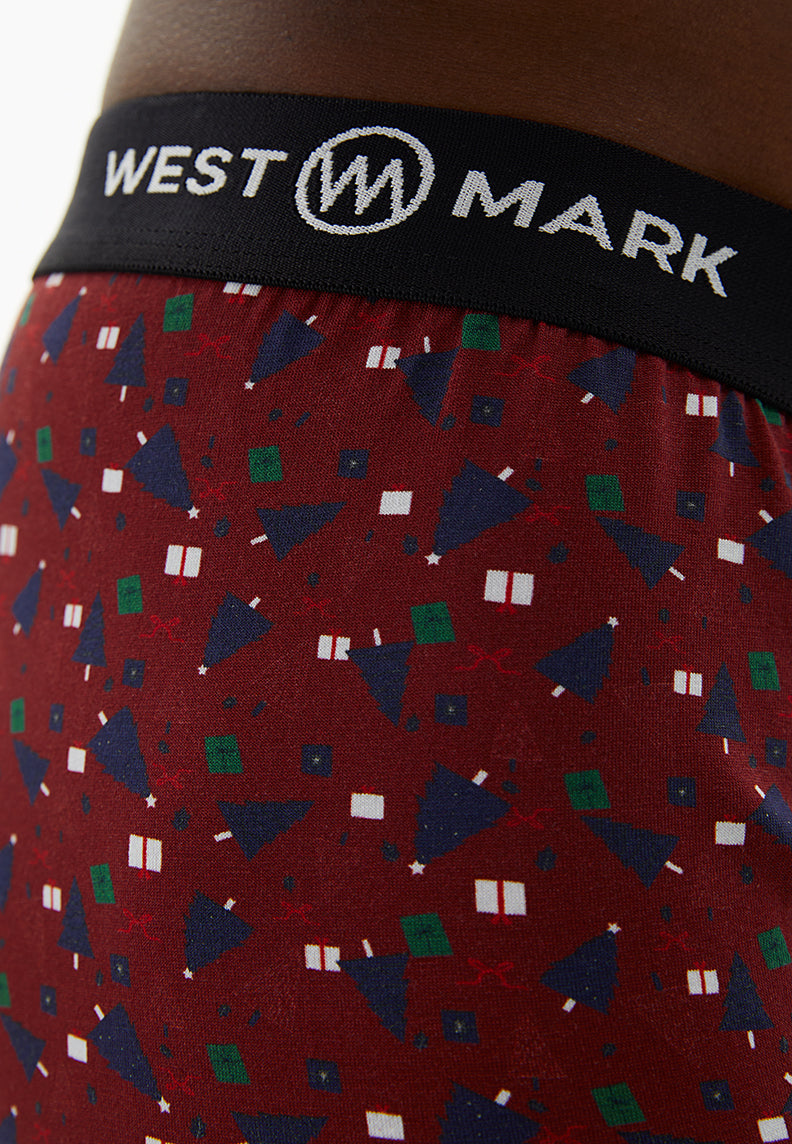OSCAR TRUNK 3-PACK X-MAS BOX TREE - Underwear - Westmark London EU(TR) Store Organik Pamuklu Sürdürülebilir Moda