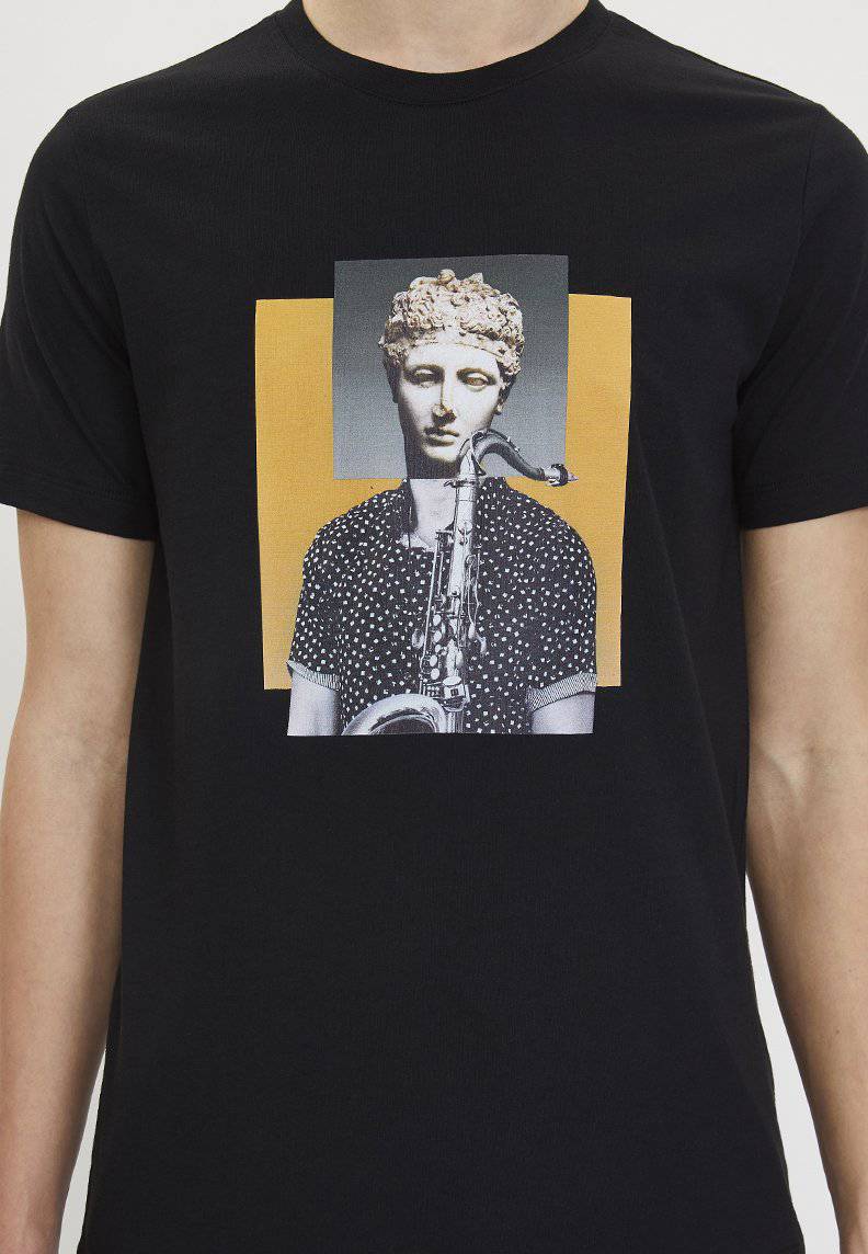 SAXOPHONE TEE - T-Shirt - Westmark London EU(TR) Store Organik Pamuklu Sürdürülebilir Moda