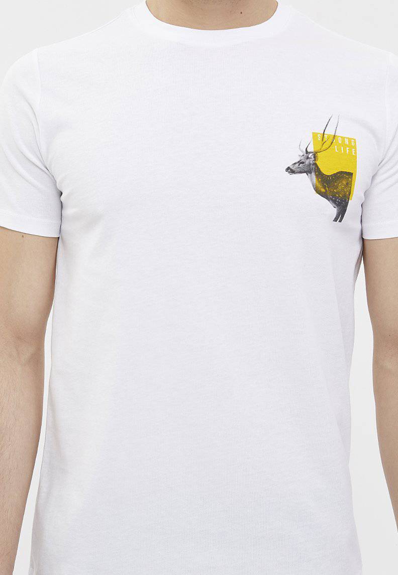 DEER TEE - T-Shirt - Westmark London EU(TR) Store Organik Pamuklu Sürdürülebilir Moda