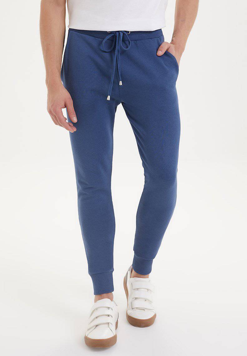 ESSENTIALS JOGGER in Dark Denim - Sweatpant - Westmark London EU(TR) Store Organik Pamuklu Sürdürülebilir Moda