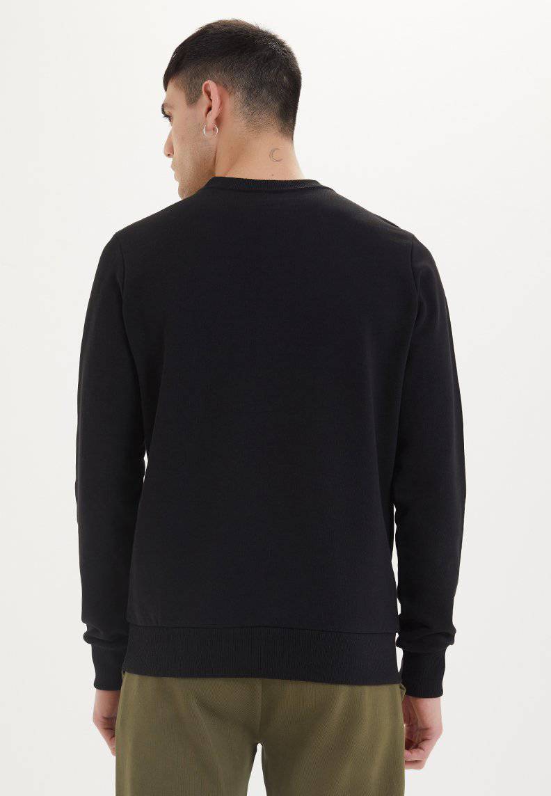 ESSENTIALS SWEAT in Black - Sweatshirt - Westmark London EU(TR) Store Organik Pamuklu Sürdürülebilir Moda