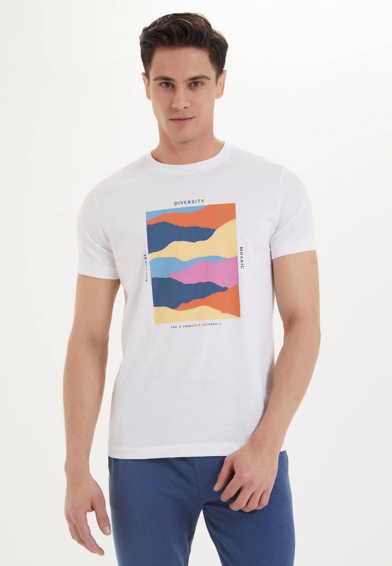 MOSAIC TEE - T-Shirt - Westmark London EU(TR) Store Organik Pamuklu Sürdürülebilir Moda