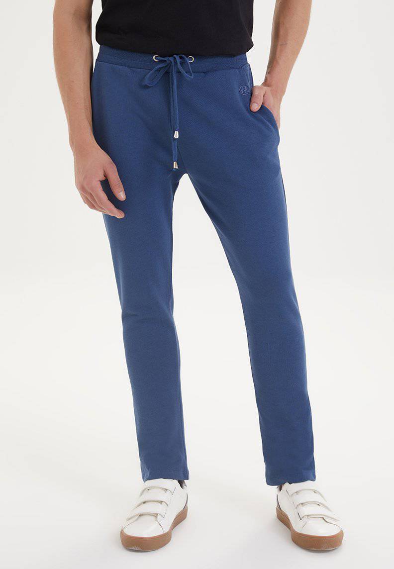 ESSENTIALS SWEATPANT in Dark Denim - Sweatpant - Westmark London EU(TR) Store Organik Pamuklu Sürdürülebilir Moda