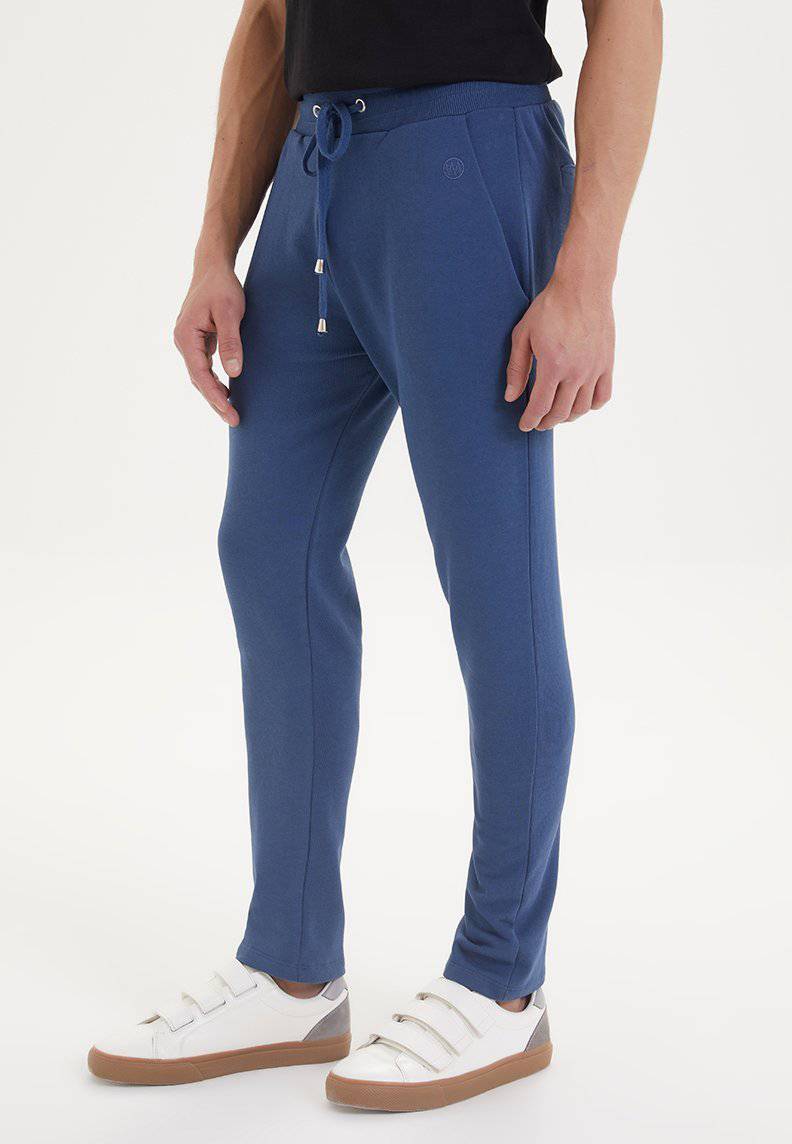 ESSENTIALS SWEATPANT in Dark Denim - Sweatpant - Westmark London EU(TR) Store Organik Pamuklu Sürdürülebilir Moda