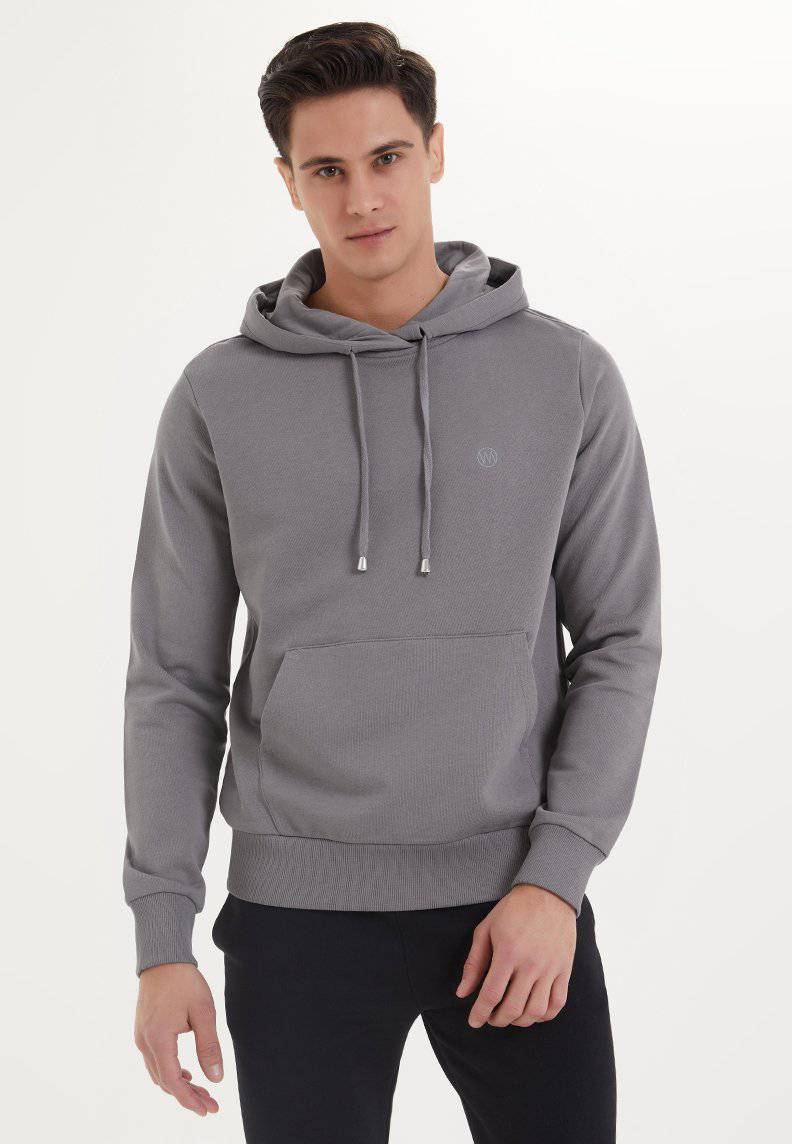 ESSENTIALS HOODIE in Charcoal Grey - Sweatshirt - Westmark London EU(TR) Store Organik Pamuklu Sürdürülebilir Moda