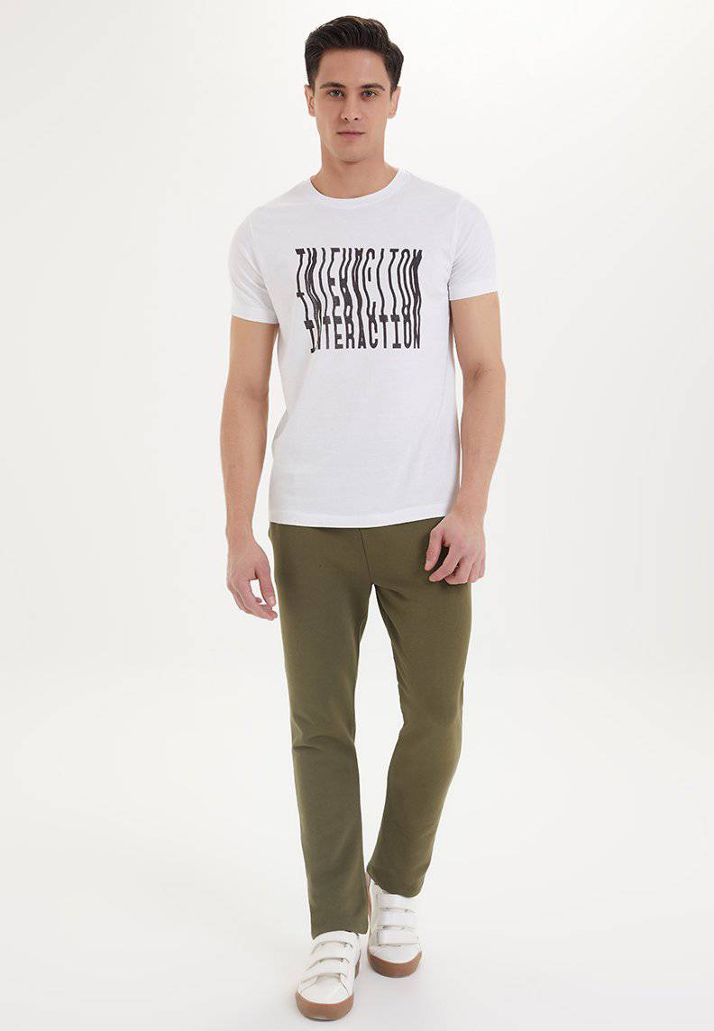 ESSENTIALS SWEATPANT in Dark Olive - Sweatpant - Westmark London EU(TR) Store Organik Pamuklu Sürdürülebilir Moda