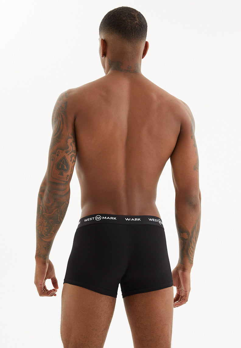3'lü Siyah Gri Desenli Erkek Boxer Seti OSCAR WMETHNIC - Underwear - Westmark London EU(TR) Store Organik Pamuklu Sürdürülebilir Moda