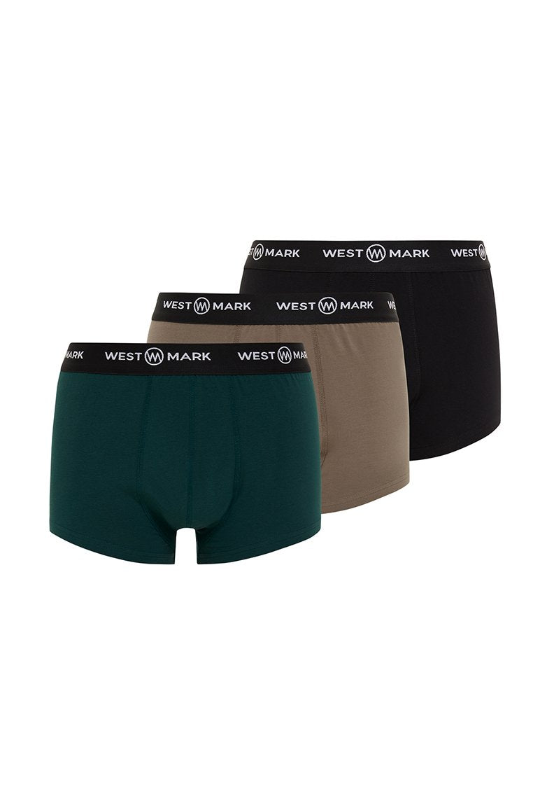 WOOD TRUNK 3-PACK - Underwear - Westmark London EU(TR) Store Organik Pamuklu Sürdürülebilir Moda