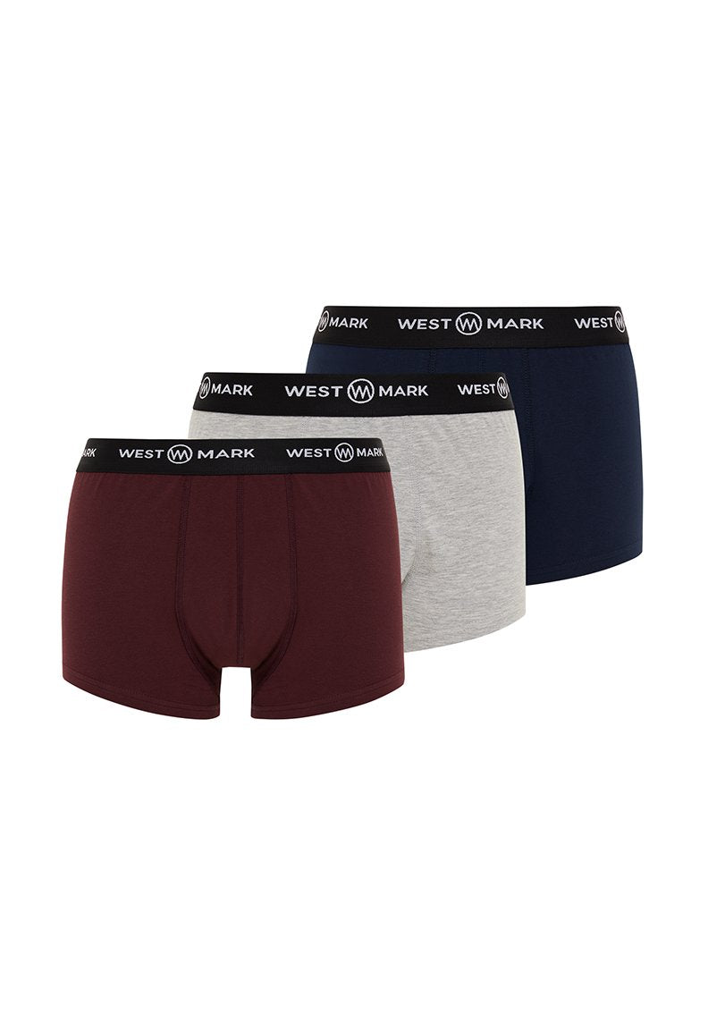 BORDEUX TRUNK 3-PACK - Underwear - Westmark London EU(TR) Store Organik Pamuklu Sürdürülebilir Moda