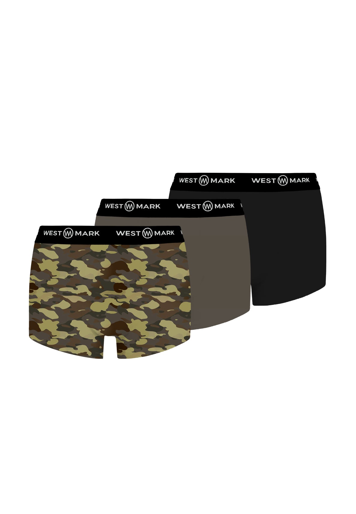 OSCAR TRUNK CAMOUFLAGE 3-PACK - Underwear - Westmark London EU(TR) Store Organik Pamuklu Sürdürülebilir Moda