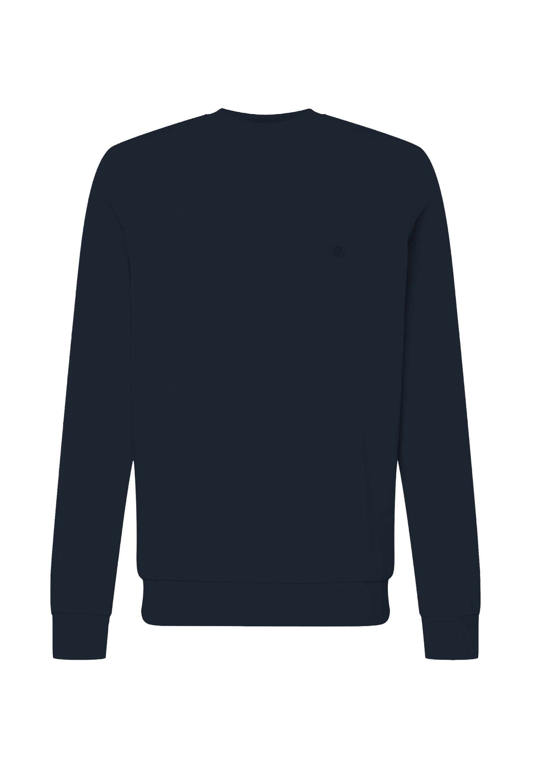 Lacivert Bisiklet Yaka Basic Pamuklu Regular Fit Erkek Sweatshirt CORE - Sweatshirt - Westmark London EU(TR) Store Organik Pamuklu Sürdürülebilir Moda