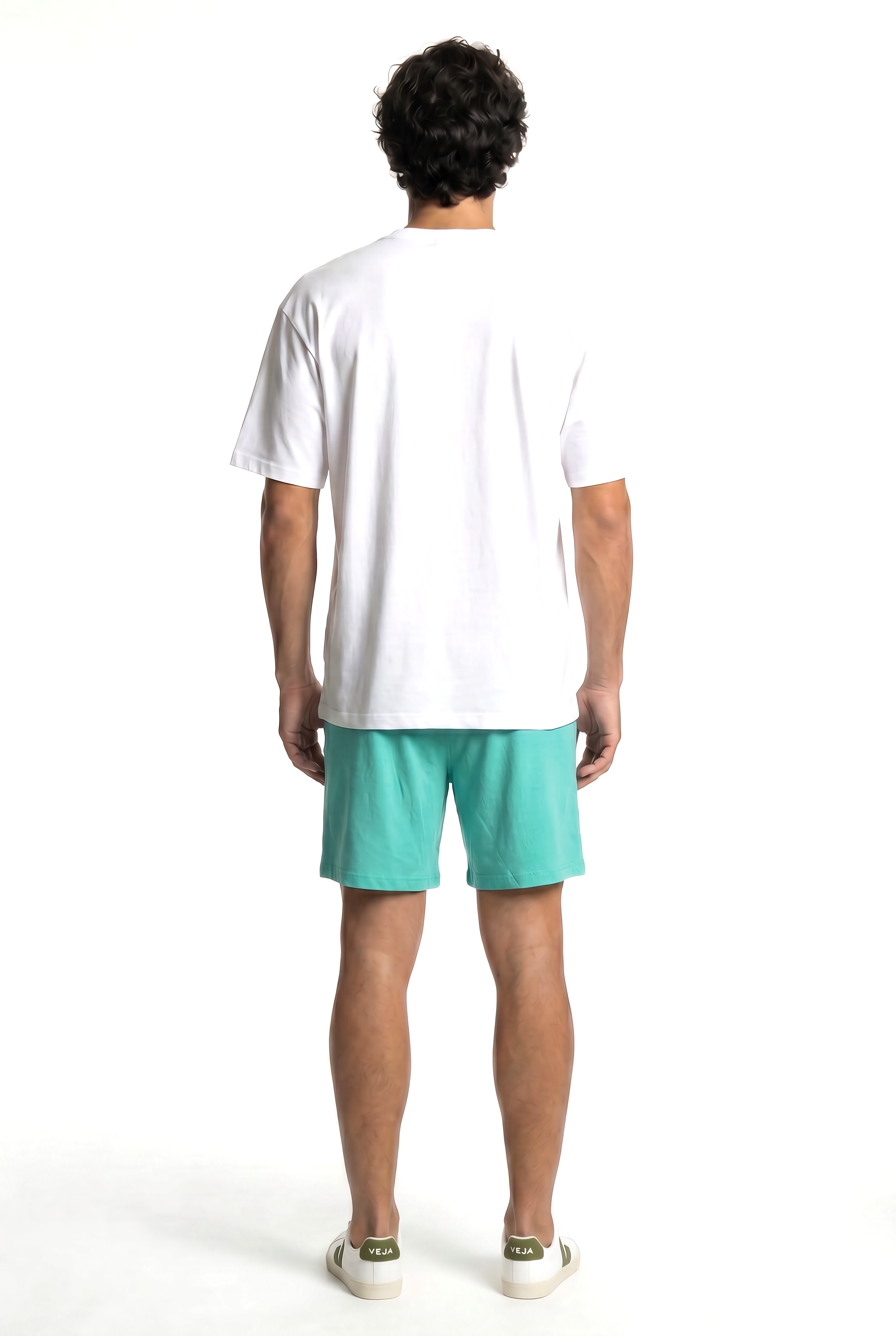 Canlı Yeşil Pamuklu Erkek Şort LCALEX - Short - Westmark London EU(TR) Store Organik Pamuklu Sürdürülebilir Moda