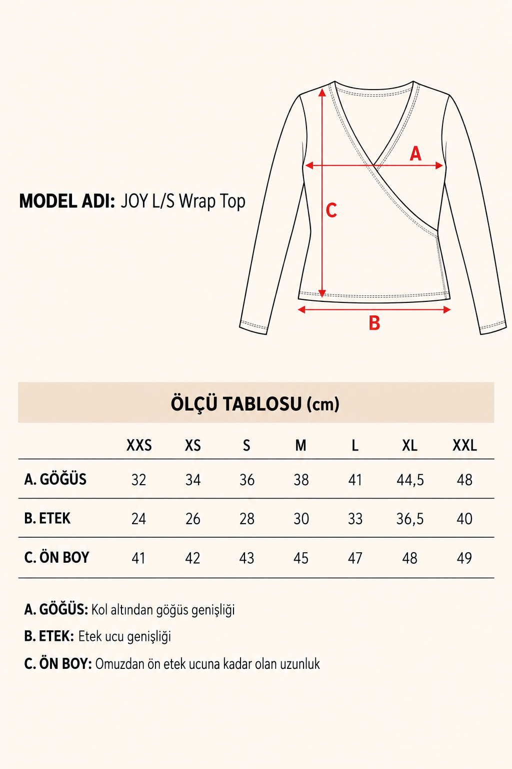 Işıltılı Yeşil Kadın Işıltılı Yeşil Kruvaze V Yaka Uzun Kollu Crop Crop Bluz JOY - Top - Westmark London EU(TR) Store Organik Pamuklu Sürdürülebilir Moda